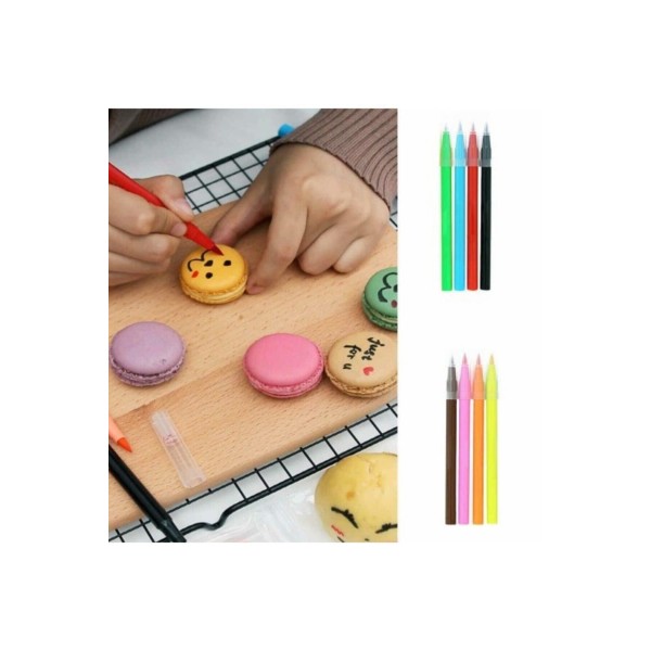 Yeşil Renk Gıda Kalemi-yenilebilir Yazı Yazma Kalemi