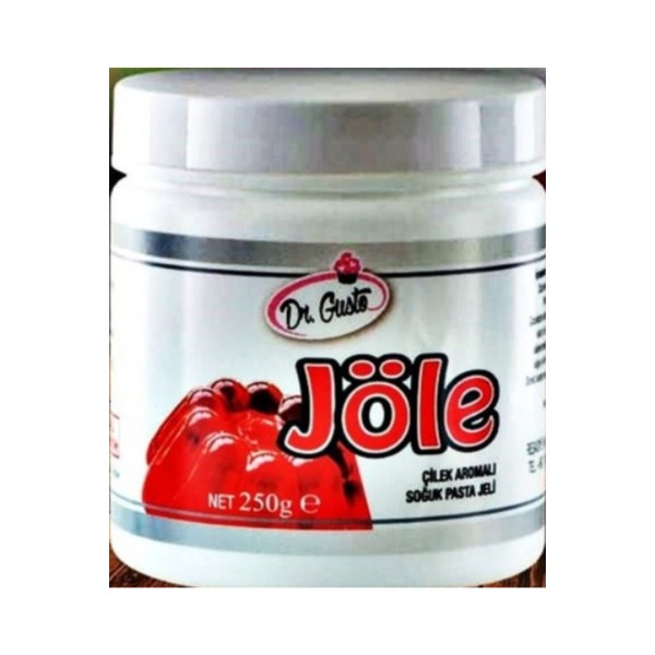 Çilekli Soğuk Pasta Jeli 250 gr Jöle