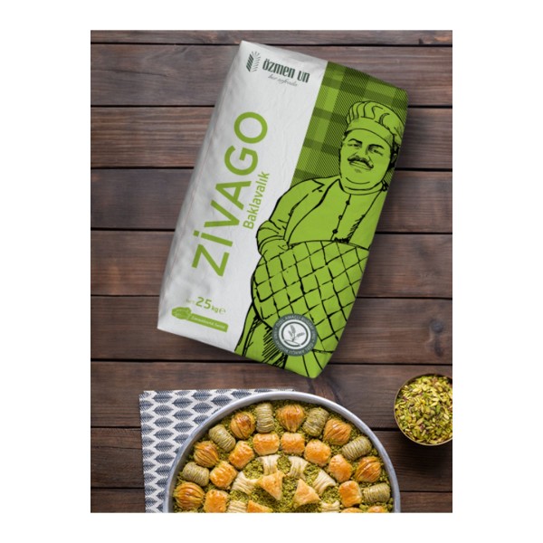 Zivago Baklavalık Un Özmen Un 25 Kg