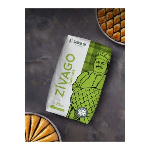 Zivago Baklavalık Un Özmen Un 25 Kg