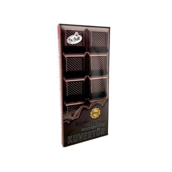 Kuvertür / Eritme Çikolata Bitter 200 Gr