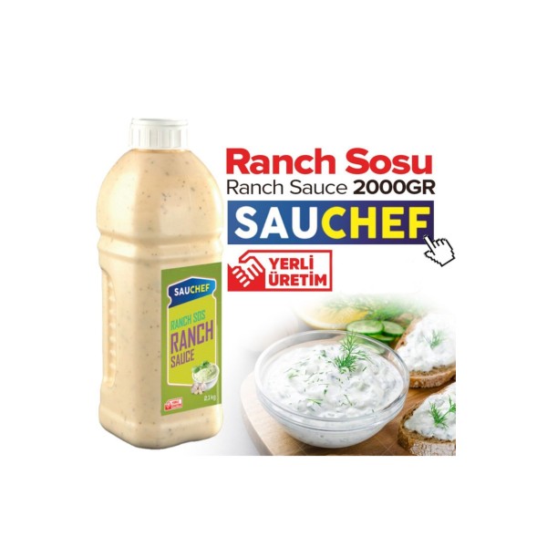 Ranch Sauce (ranch Sos) 2000 gr