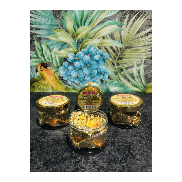 Emitasyon Altın Varak 16x16 8 Yaprak Gold Leaf