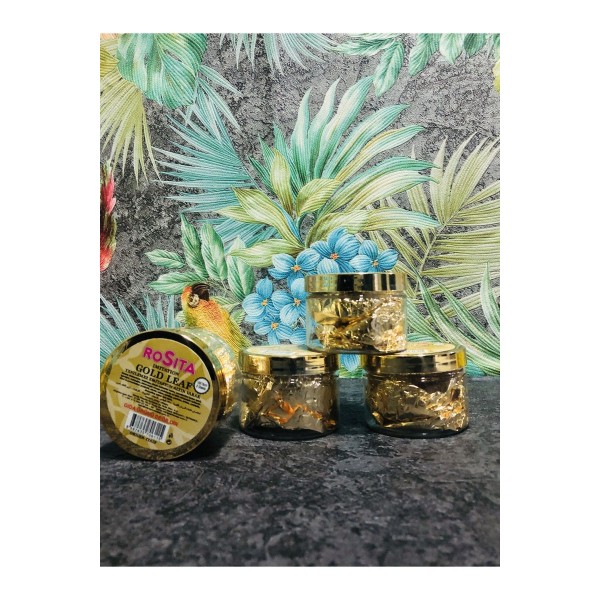 Emitasyon Altın Varak 16x16 8 Yaprak Gold Leaf