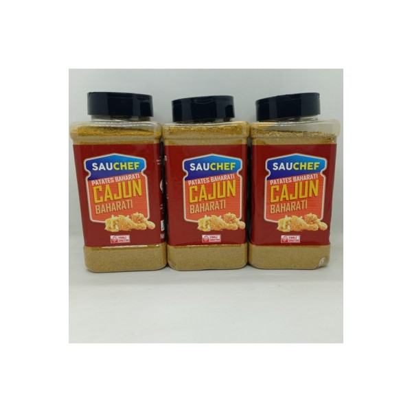 Cajun Baharatı 600 Gr 3 Adet