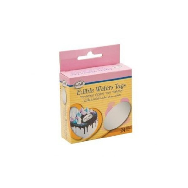 Dr Gusto Gofret Yazı Plakası 24 Adet Oval