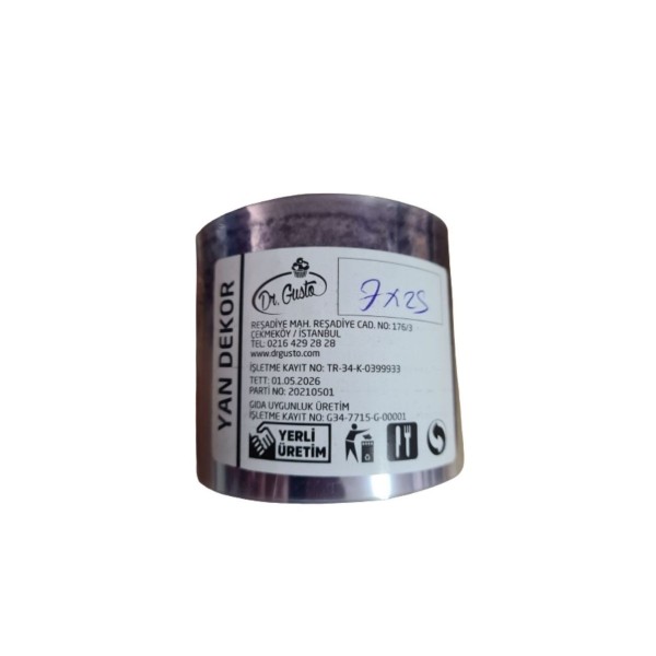 Dr.gusto Baskısız Yan Dekor 7*25