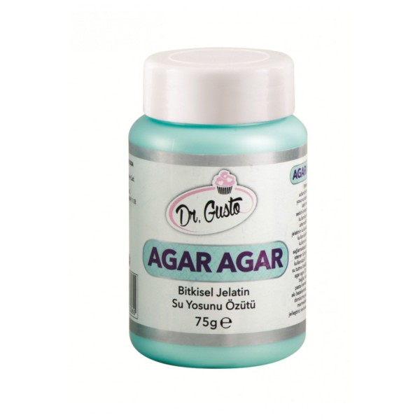 Agar Agar Bitkisel Jelatin Su Yosunu Özütü 75 gr