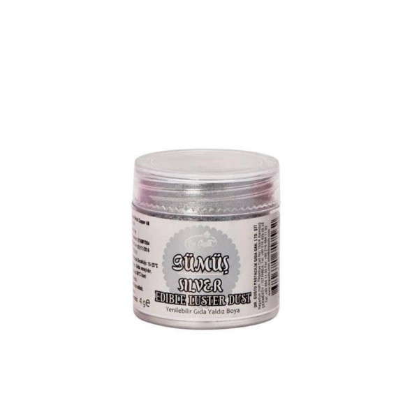 Yenilebilir Gümüş Sim Gıda Toz 4gr
