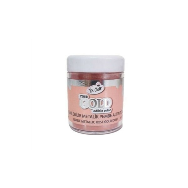 Dr Gusto Metalik Toz Boya Rose Gold 10 Gr