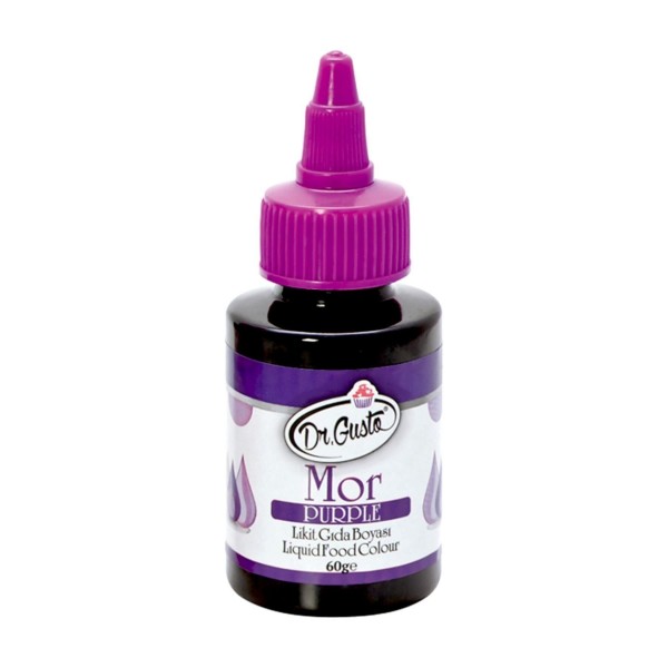 Su Bazlı Sıvı Likit Gıda Boyası Mor 60 gr