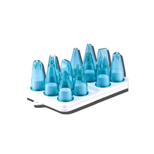 12 Parça Poli Kırılmaz Duy Seti Pastacılık