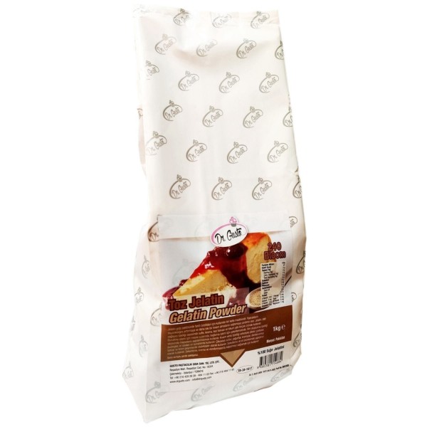 240 Bloom Yenilebilir Toz Jelatin (sığır Jelatini) 1 Kg