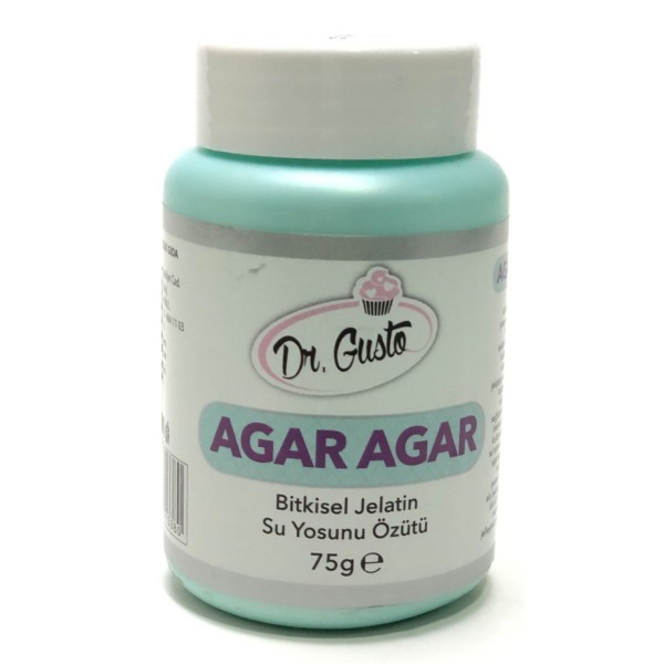 Dr Gusto Agar Agar Tozu- Bitkisel Jelatin (75 gr)