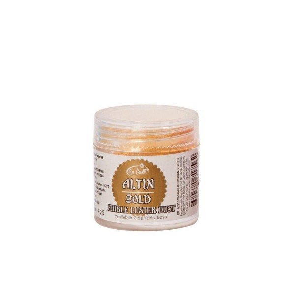 Yenilebilir Metalik Toz Boya Altın Gold 4gr