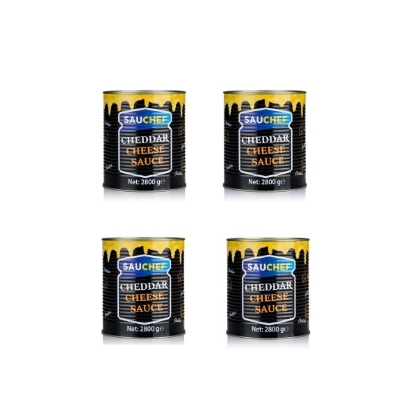 Cheddar Peynirli Sos 2800 G X 4 Adet