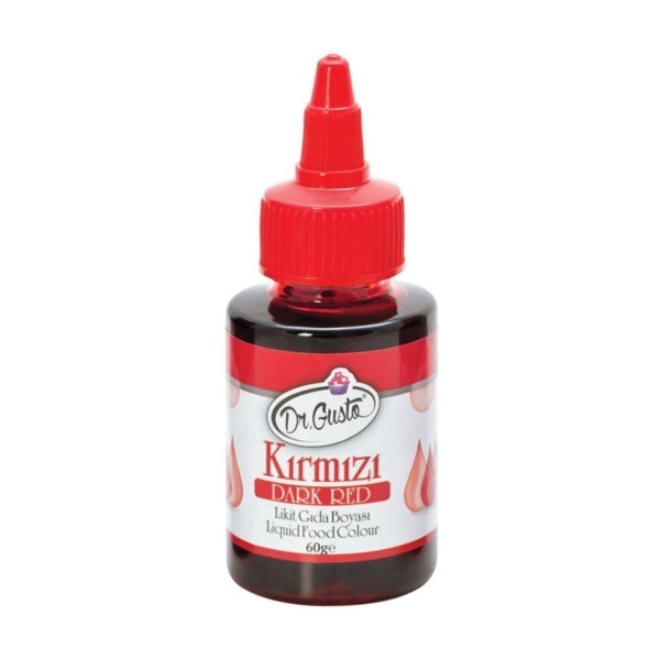 Dr Gusto Sıvı Gıda Boyası Kırmızı 60gr
