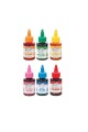 60 gr 6 Lı Sıvı Gıda Boyası Sarı Pembe Kırmızı Turuncu Yeşil Mavi