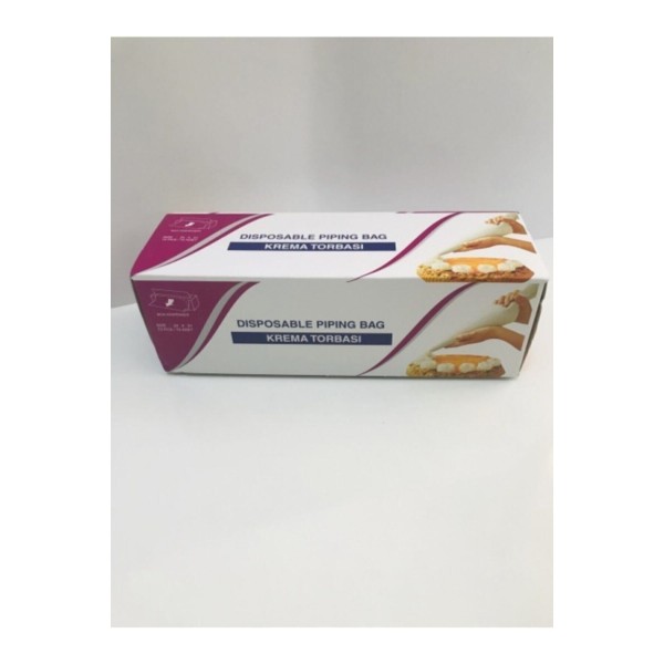 Krema Sıkma Torbası Tek Kullanımlık 72li Orta Boy