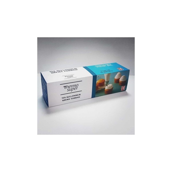 Krema Krem Şanti Sıkma Torbası Tek Kullanımlık 72'li