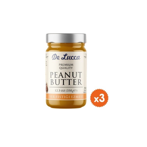 KOPYA - Delucca Yer Fıstığı Ezmesi 350g 3 Adet