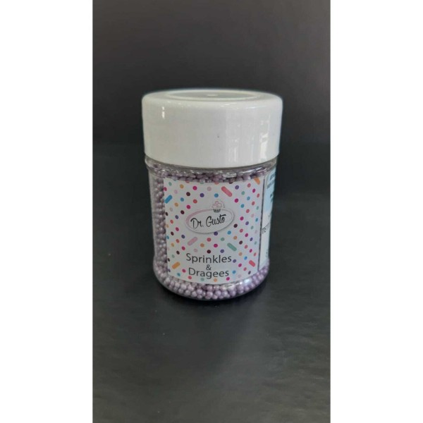 Dr Gusto 2mm Mor Boncuk Şeker 45gr