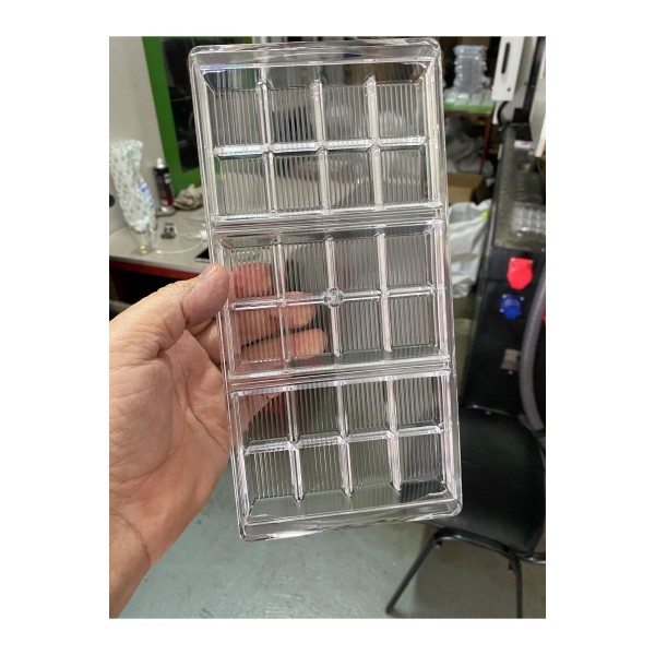 Dubai Çikolatası Kalıbı Polikarbon Çikolata Kalıbı 2x13,5x27.5