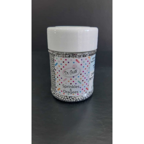 Dr Gusto 2mm Gümüş Boncuk Şeker 45gr