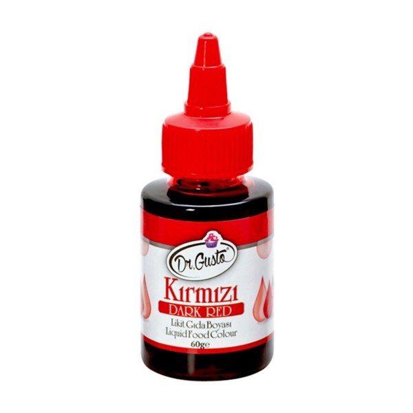 Likit Gıda Boyası Su Bazlı Kırmızı 60 gr