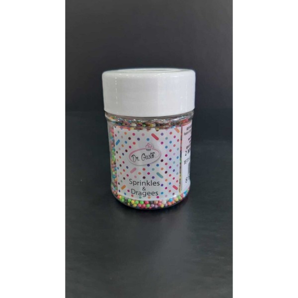 Dr Gusto 2mm Mix Boncuk Şeker 45gr