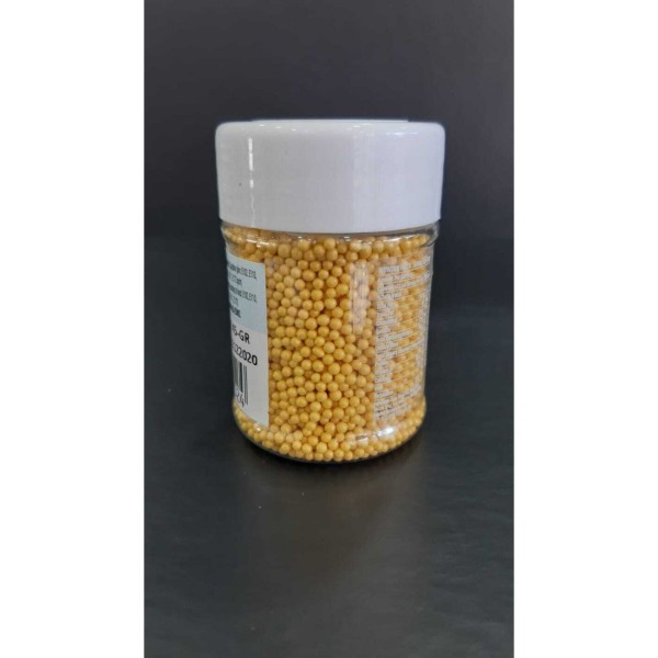 Dr Gusto 2mm Altın Boncuk Şeker 45gr