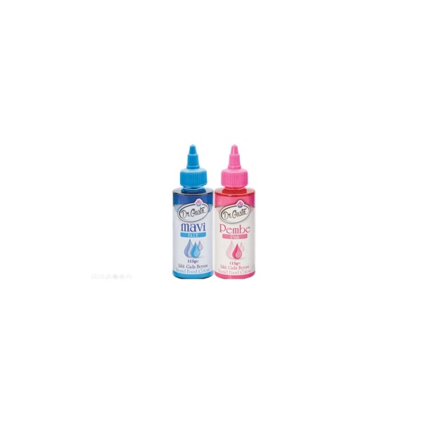 Likit Gıda Boyası 2li Pembe-mavi 115 gr X 2
