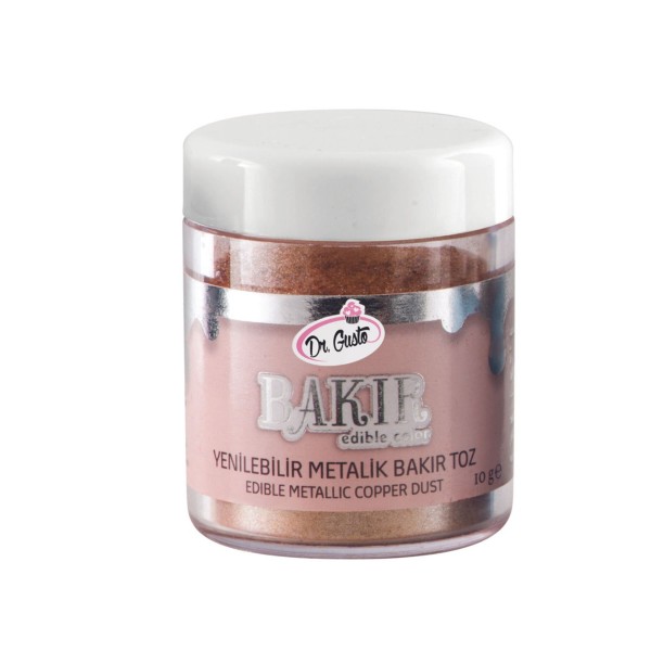 Dr Gusto Bakır Yenilebilir Metalik Toz Yaldız Boya 10 gr