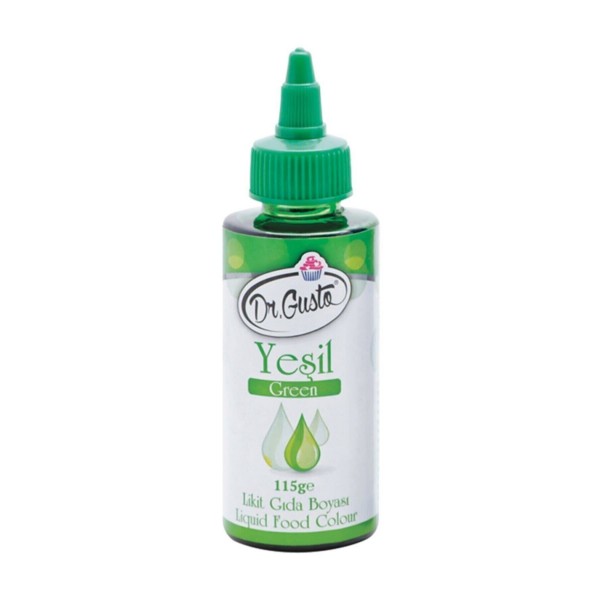 115 gr Yeşil Su Bazlı Likit Sıvı Gıda Boyası