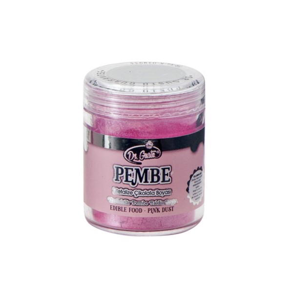 Yenilebilir Metalik Toz Boya Pembe