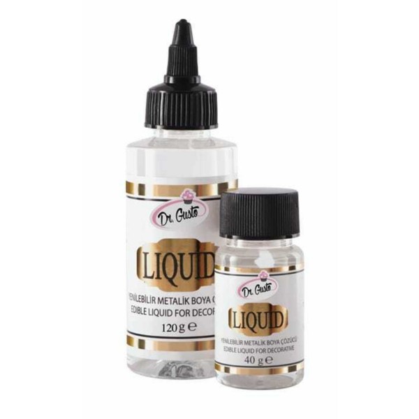 Yenilebilir Metalik Boya Çözücü 120 gr