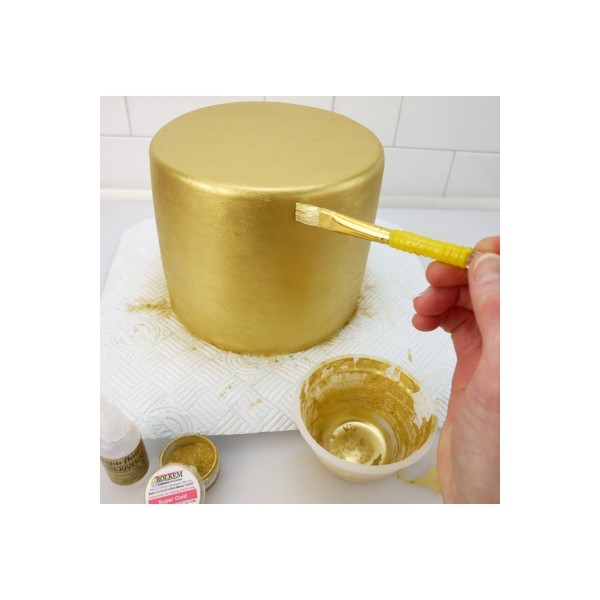 Yenilebilir Parlak Altın Metalik Toz Boya 10 gr