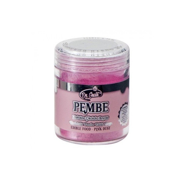 Yenilebilir Pembe Metalik Toz Sim Boya 10 Gr