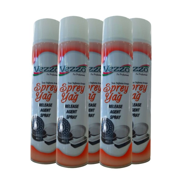 5 Li Set Tava Yağı Sprey (5X600 ML)