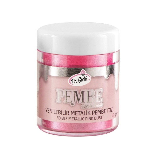 Pembe 10 gr Metalik Toz Boya