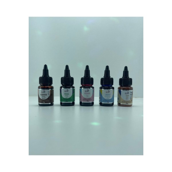 25 g 5 Adet Likit Gıda Boyası