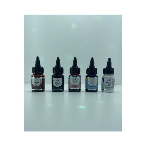 Cakeinworld 25g 5 Adet Likit Gıda Boyası