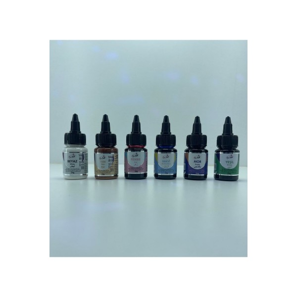 Gusto 25g 6 Adet Likit Gıda Boyası