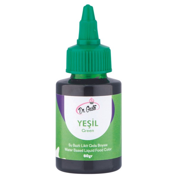 Su Bazlı Likit Boya 60 gr Yeşil