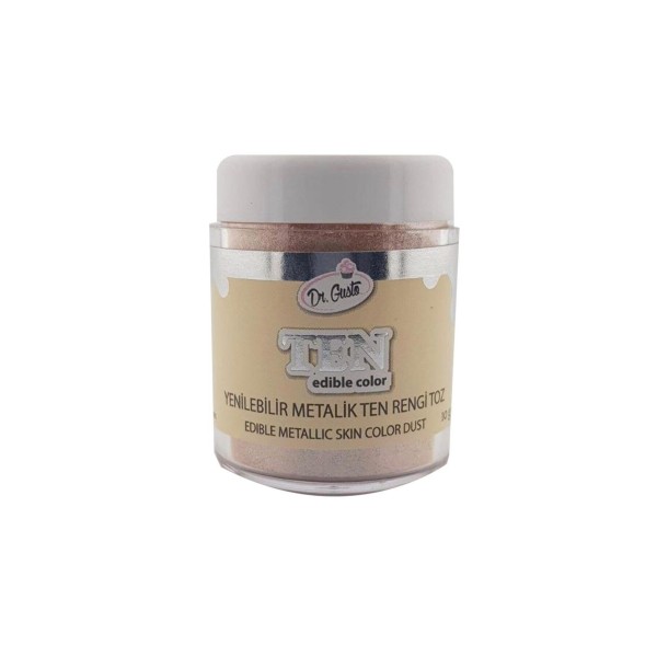 Dr Gusto Yenilebilir Metalik Toz Boya Ten 10 Gr