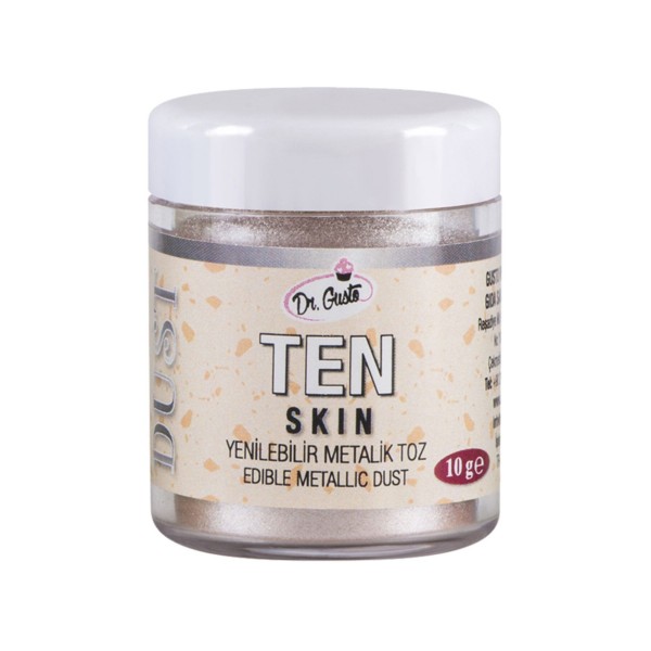 Dr.gusto Yenilebilir Metalik Toz Boya 10gr - Ten