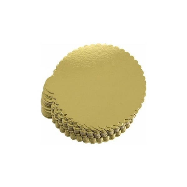 Gold Mendil Pasta Altlığı 25 Adet 20 Cm Çapında